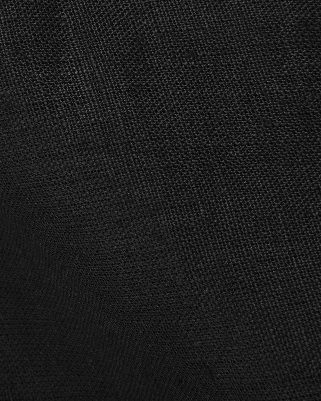 FIGARET - AUGUSTE SHIRT BLACK LINEN