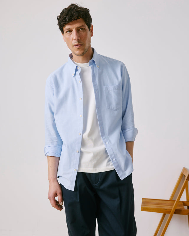 FIGARET - AURÉLIEN SHIRT LIGHT BLUE