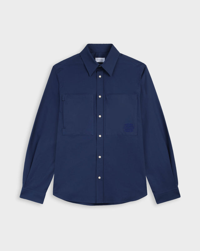 FIGARET - NEÁNDRO OVERSHIRT BLUE