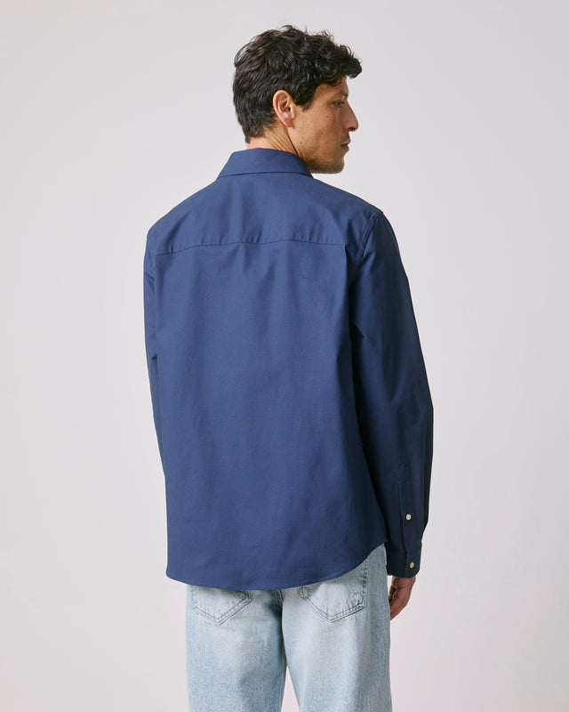 FIGARET - NEÁNDRO OVERSHIRT BLUE