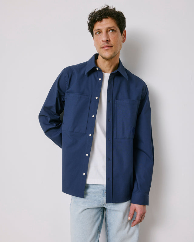 FIGARET - NEÁNDRO OVERSHIRT BLUE