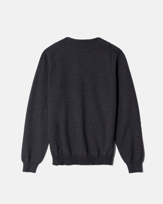 FRAME V-NECK DARK GREY