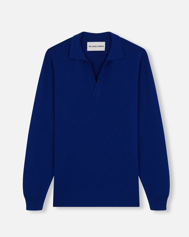 JERSEY POLO AZUL