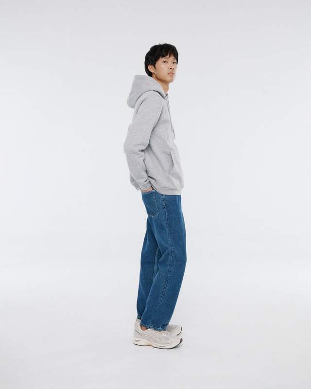 HOODED SWEAT LIGHT GREY