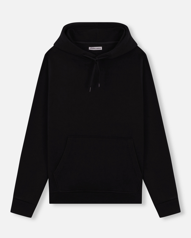 SUDADERA CON CAPUCHA NEGRO