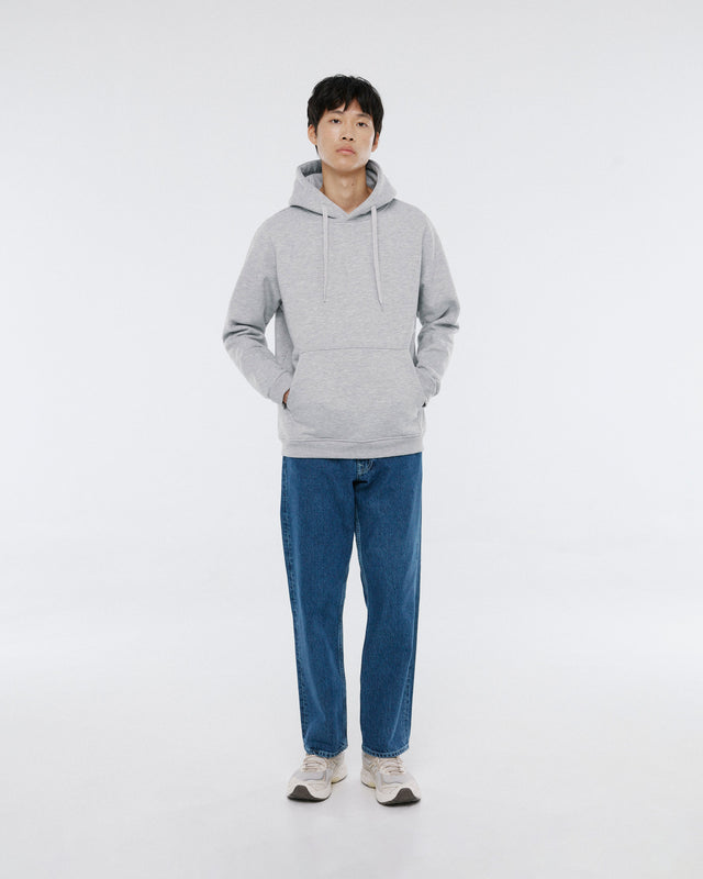 HOODED SWEAT LIGHT GREY