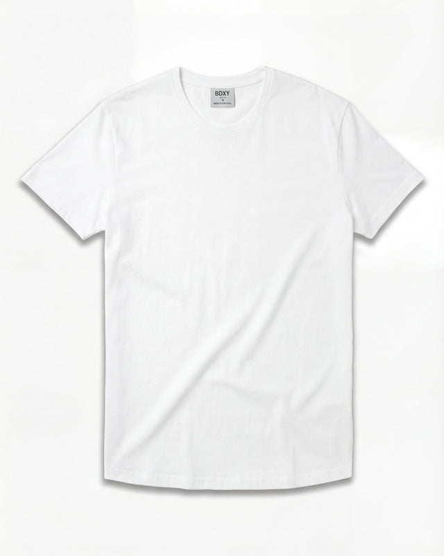 BDXY - THE ACTOR T-SHIRT ROUND NECK WHITE
