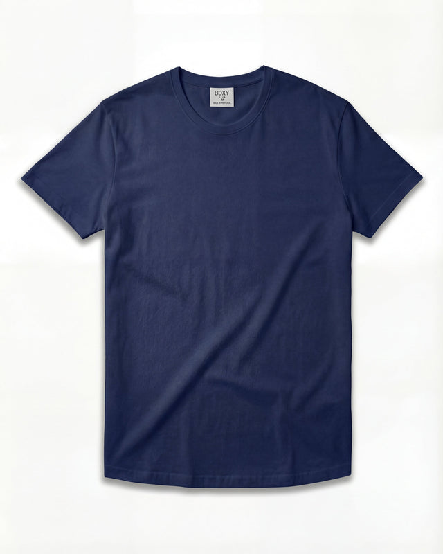 BDXY - THE ACTOR T-SHIRT ROUND NECK NAVY