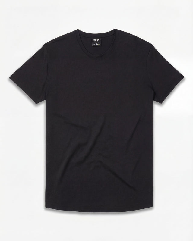 BDXY - THE ACTOR T-SHIRT ROUND NECK BLACK