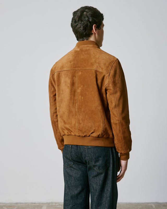 FIGARET - LEO BROWN SUEDE JACKET