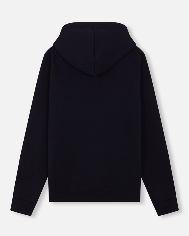 HOODED SWEAT NAVY