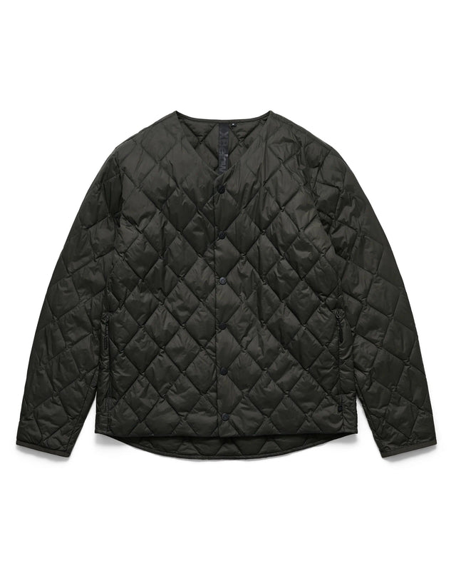BELOW TEN - CHAQUETA ACOLCHADA CUELLO V 1092 OLIVA