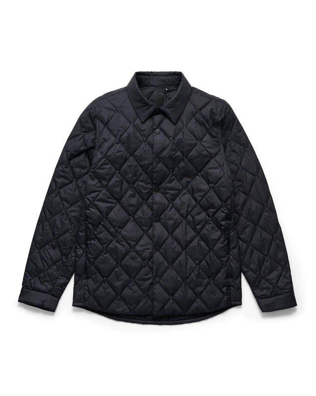 BELOW TEN - SOBRECAMISA ACOLCHADA 1093 NEGRA