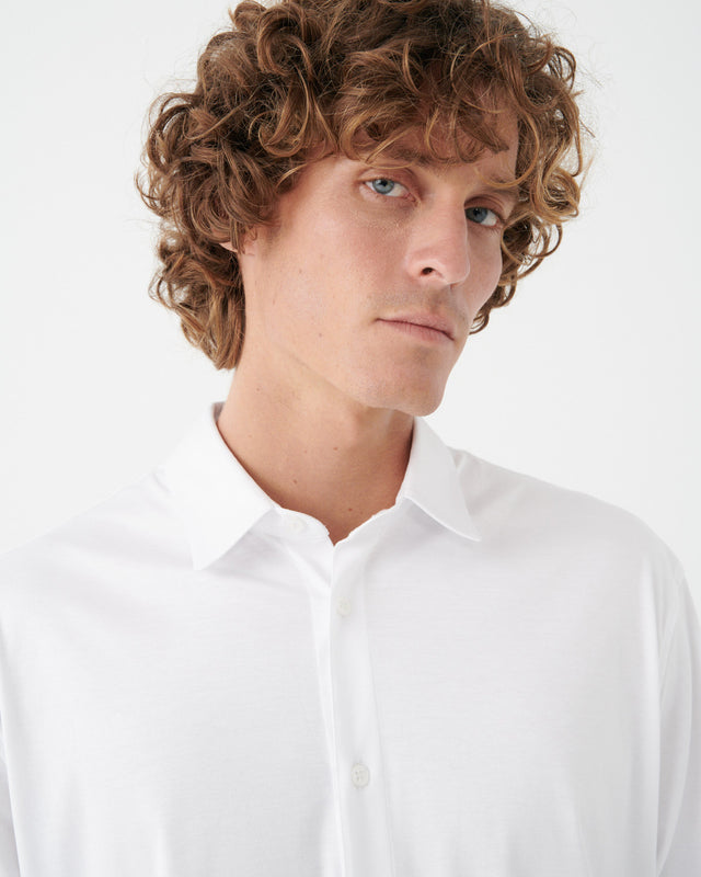 CAMISA MANGA LARGA DE ALGODÓN PREMIUM