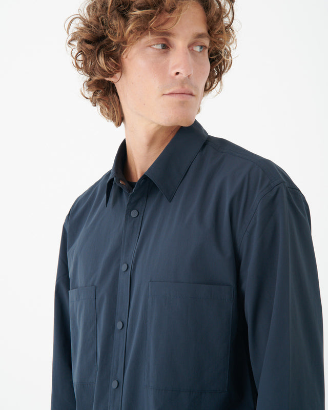 CAMISA TÉCNICA MANGA LARGA NAVY