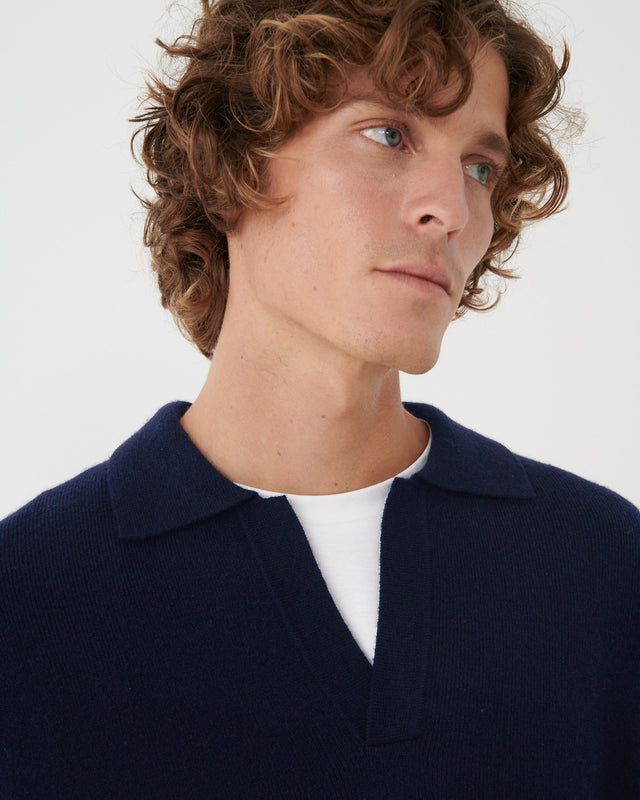 POLO SWEATER NAVY