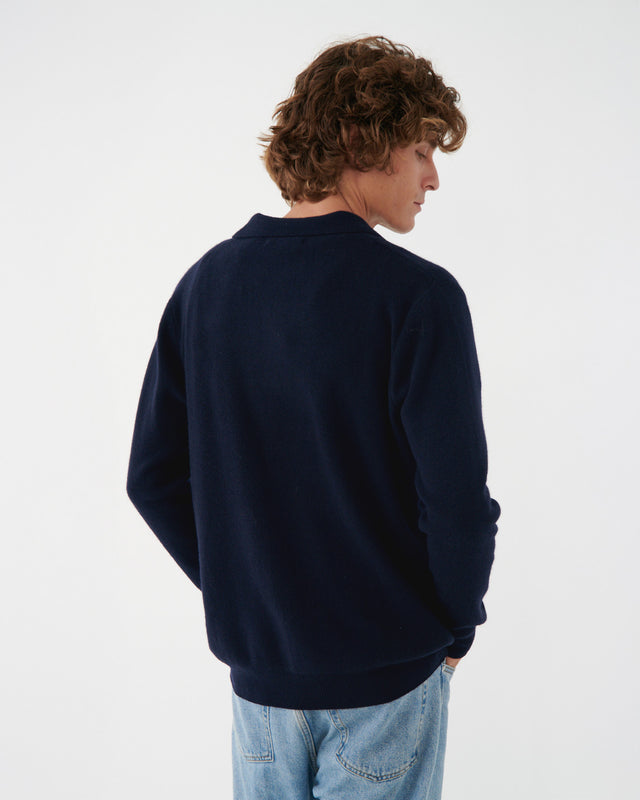 POLO SWEATER NAVY