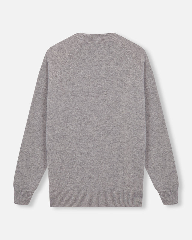 JERSEY CUELLO PERKINS GRIS CLARO