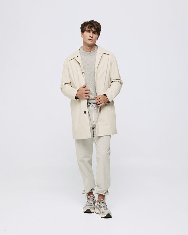 ABRIGO TRENCH BEIGE