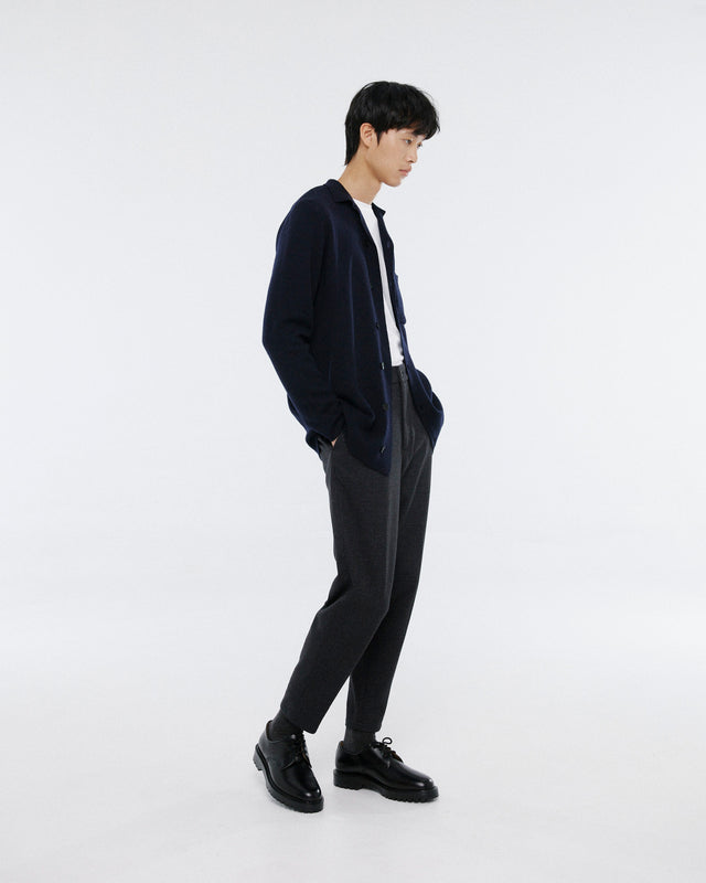 PANTALÓN RELAXED FIT GRIS OSCURO