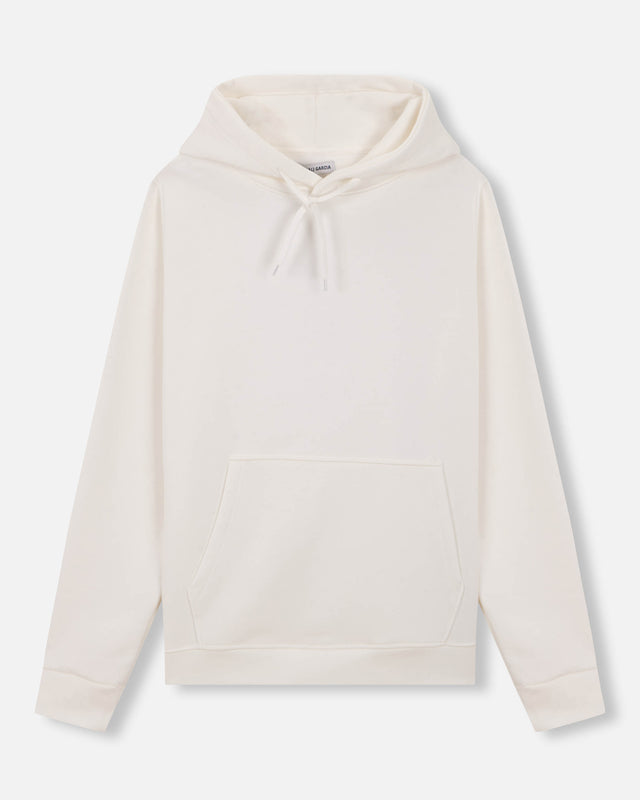 SUDADERA CON CAPUCHA BLANCO