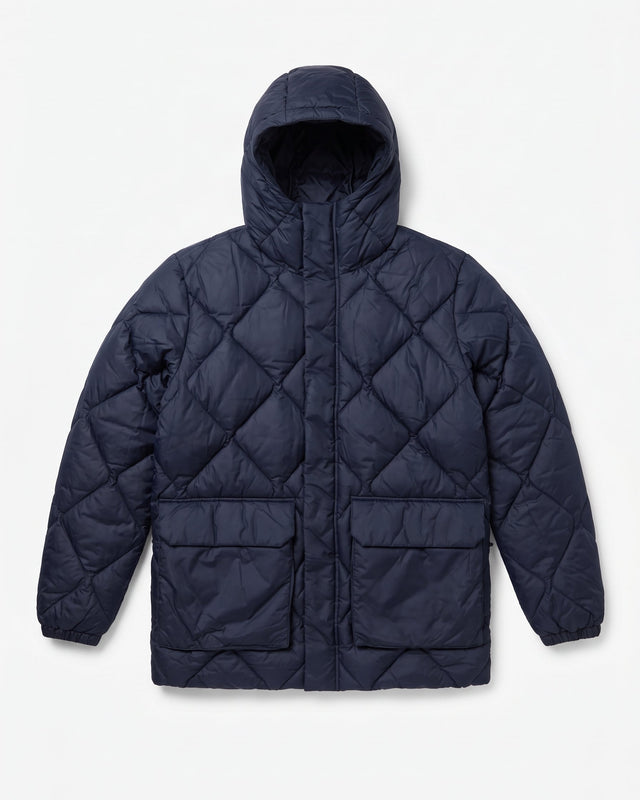 BELOW TEN - CHAQUETA DE ABRIGO 1095 NAVY