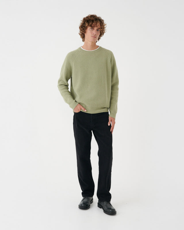 JERSEY CANALE VERDE SALVIA