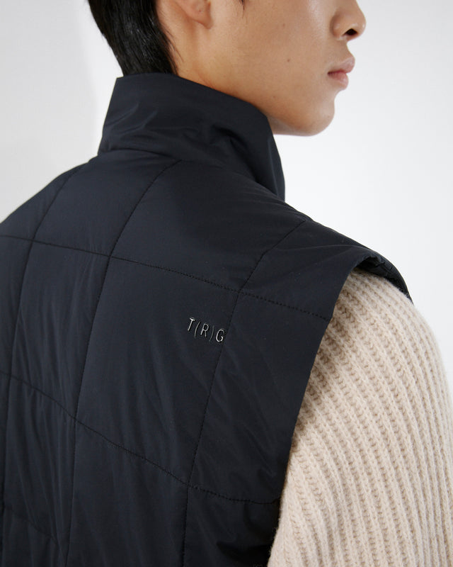 PADDED VEST BLACK