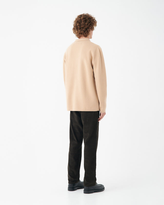 SOBRECAMISA DE PUNTO BEIGE