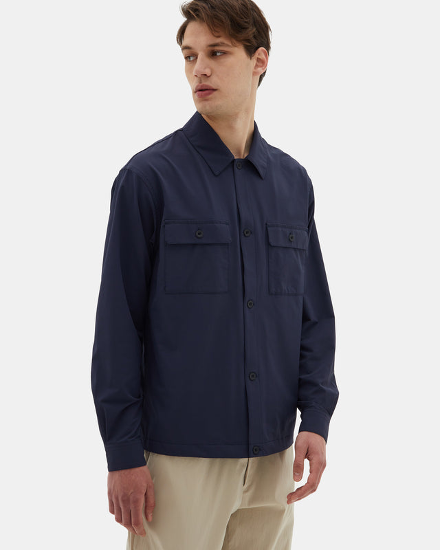 SOBRECAMISA TECH AZUL MARINO