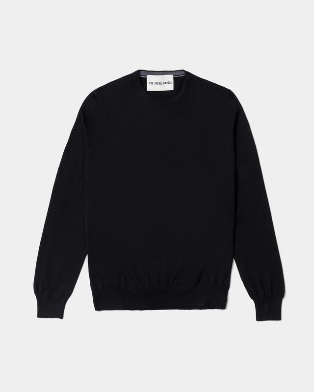 FOUNDATION CREWNECK BLACK
