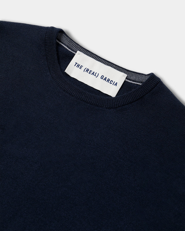 FOUNDATION CREWNECK NAVY