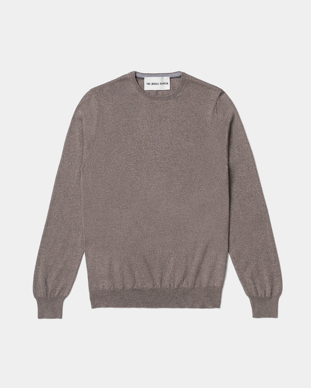 FOUNDATION CREWNECK TAUPE