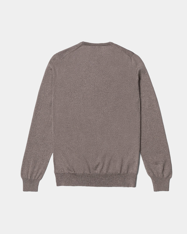 FOUNDATION CREWNECK TAUPE