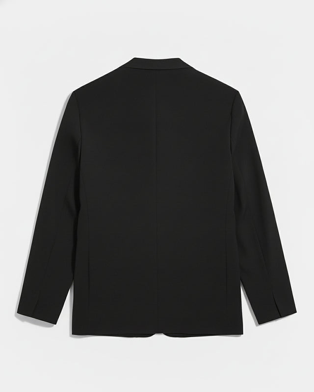 BONDED - PATCH POCKET TECH BLAZER BLACK