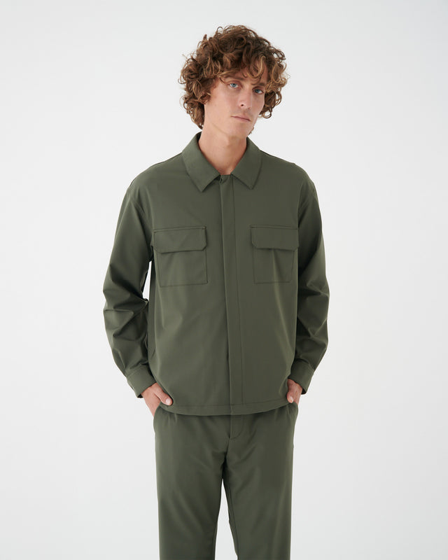 BONDED - SOBRECAMISA TECNICA KHAKI