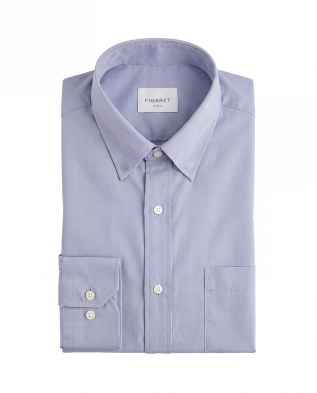 FIGARET - CAMISA VOYAGE AZUL CENIZA