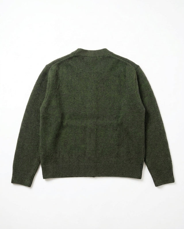 CARDIGAN TIPO GOLF VERDE MUSGO