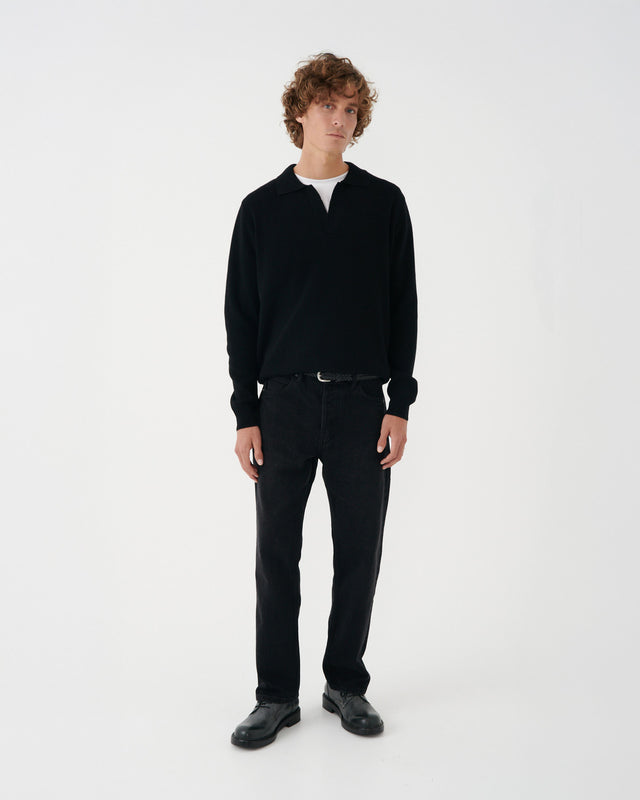 JERSEY DE POLO NEGRO