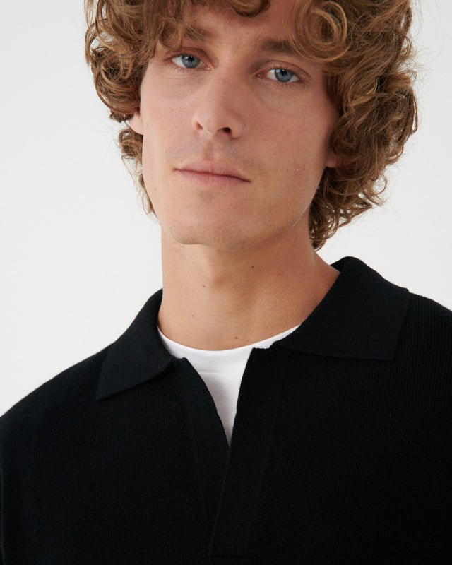 JERSEY DE POLO NEGRO