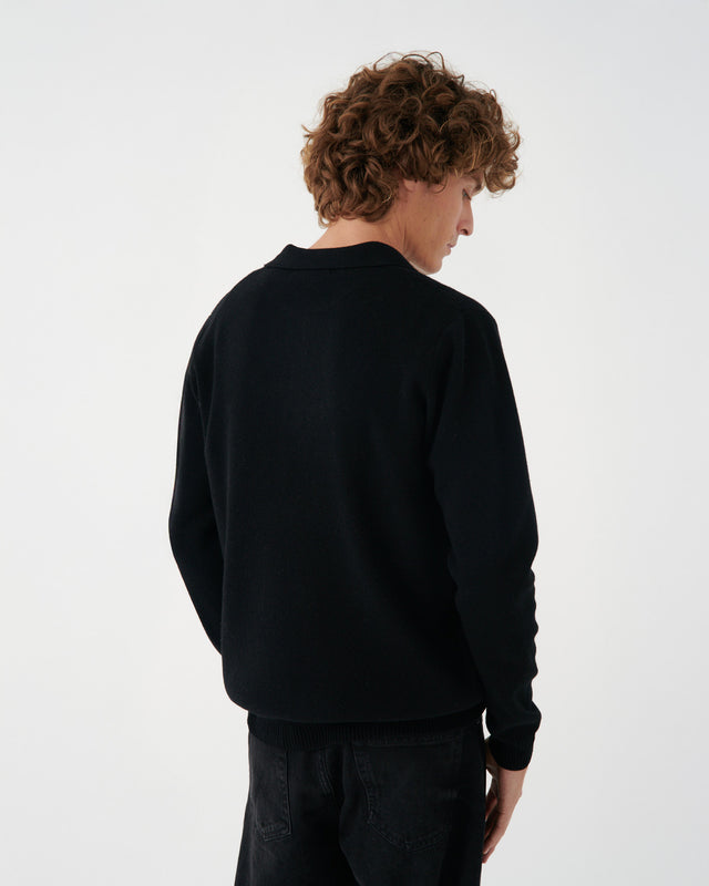 JERSEY DE POLO NEGRO