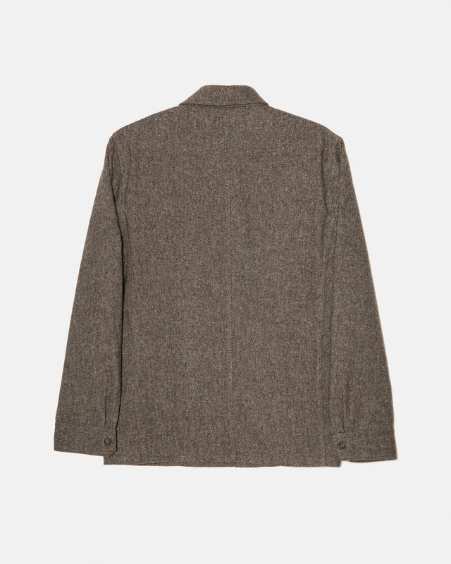 CHAQUETA WOOL DE LANA MARRÓN