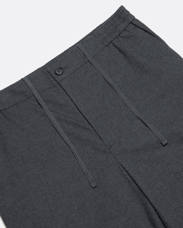 THE RELAXED COTTON FLANNEL PANTS GREY