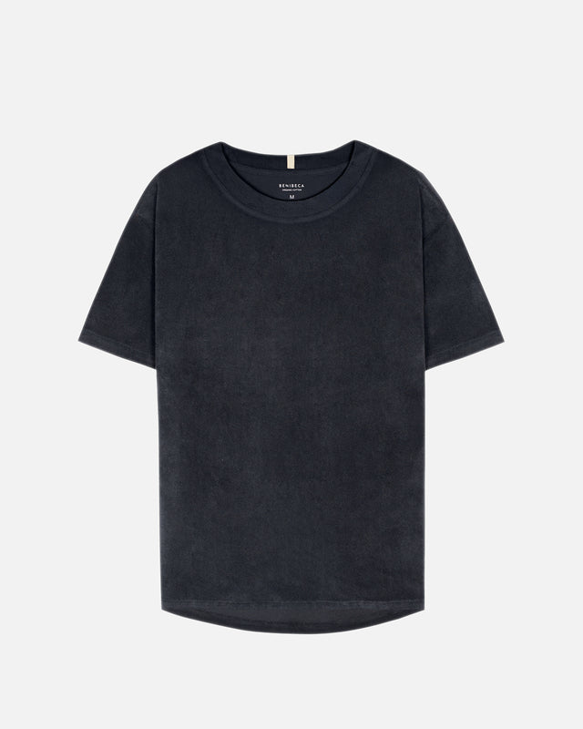 BENIBECA - CAMISETA MANGA CORTA TERRY NOCHE NAVY