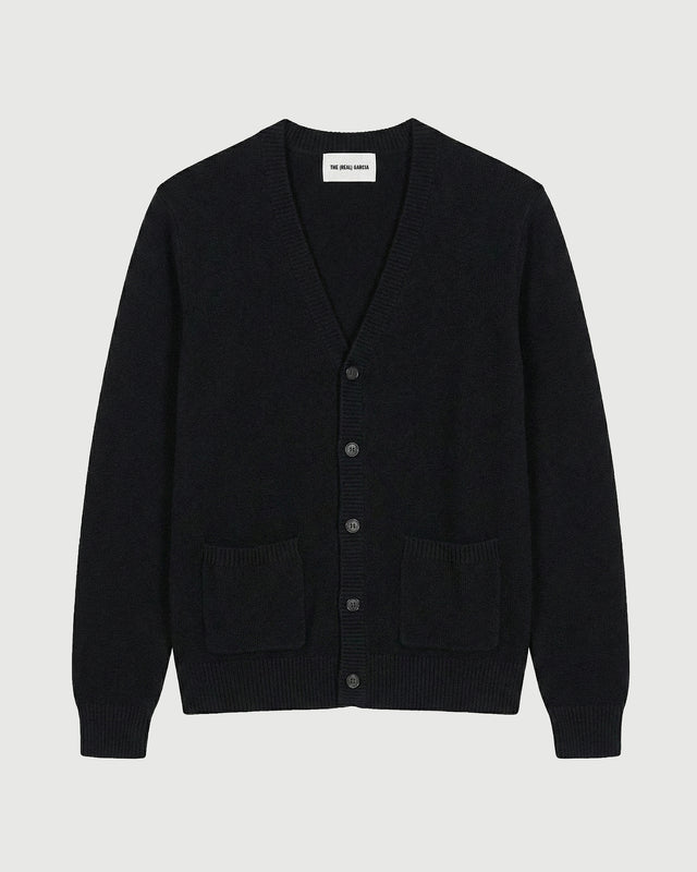 CÁRDIGAN CON BOLSILLOS NEGRO