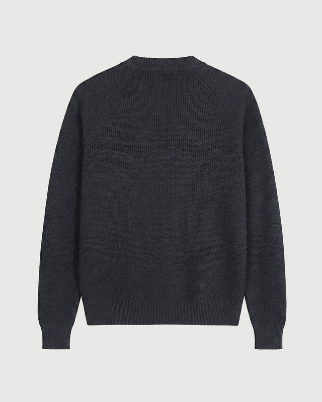 CÁRDIGAN CON BOLSILLOS GRIS OSCURO