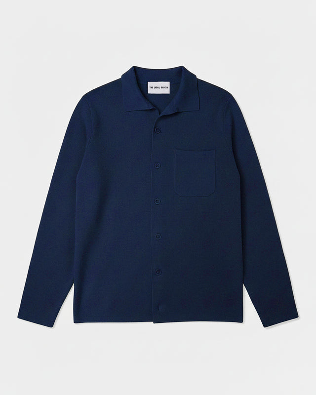 SOBRECAMISA DE PUNTO NAVY