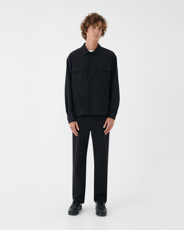 BONDED - TECH OVERSHIRT BLACK