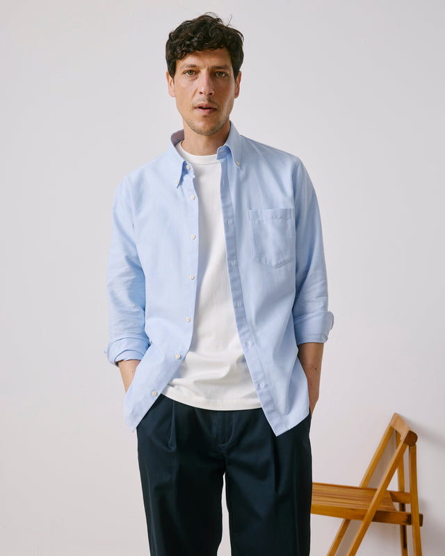 FIGARET - AURÉLIEN SHIRT LIGHT BLUE