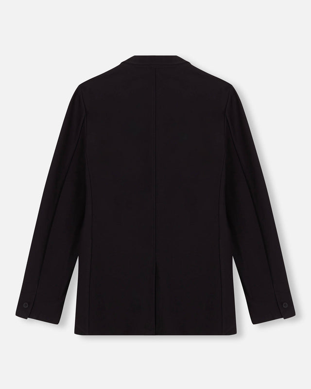 KNIT BROKEN SUIT BLAZER